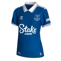 Koszulka piłkarska Everton Ashley Young #18 Strój Domowy dla kobiety 2023-24 tanio Krótki Rękaw